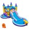 6-in-1 Kids Inflatable Water Slide with Pool Ball Pit Blower and Accessories for Outdoor and Indoor Play